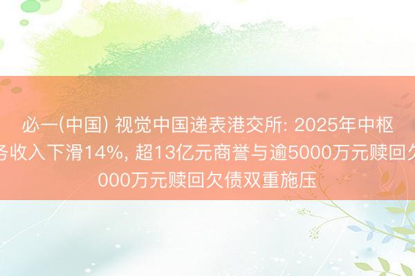 必一(中国) 视觉中国递表港交所: 2025年中枢内容授权业务收入下滑14%， 超13亿元商誉与逾5000万元赎回欠债双重施压